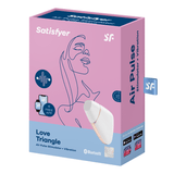 Satisfyer Love Triangle White - Adult Toys