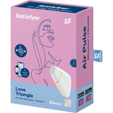 Satisfyer Love Triangle White - Adult Toys