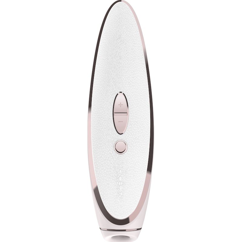 Satisfyer Luxury Pret - a - Porter Air Pulse Vibrator | Leather & Metal - Adult Toys