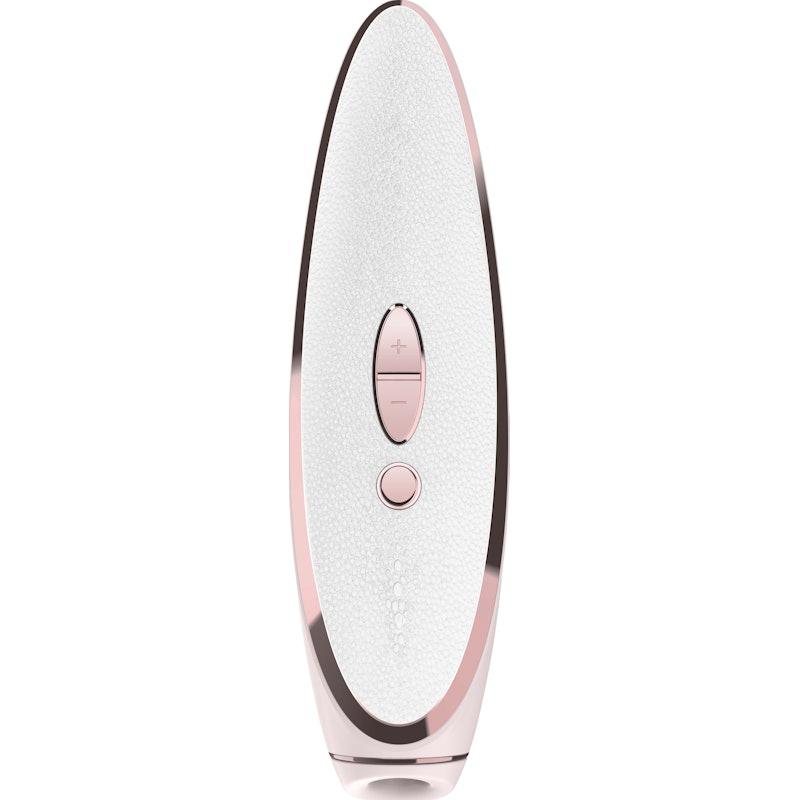 Satisfyer Luxury Pret - a - Porter Air Pulse Vibrator | Leather & Metal - Adult Toys