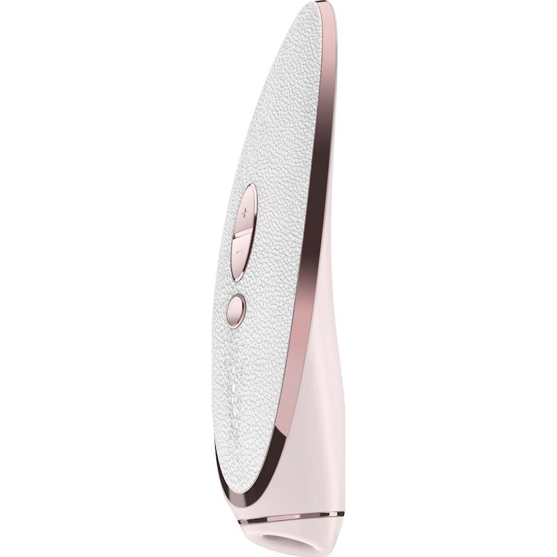 Satisfyer Luxury Pret - a - Porter Air Pulse Vibrator | Leather & Metal - Adult Toys