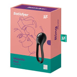 Satisfyer Majestic Duo Double Cockring | Rechargeable Silicone - Black - Adult Toys