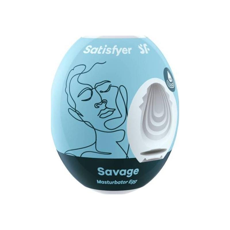 Satisfyer Masturbator Egg Savage - Adult Toys