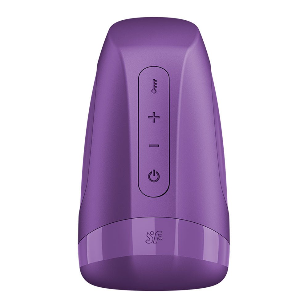 Satisfyer Men Heat Vibration Battery Series Vibrating Masturbator - MASTURBATORS - PREMIUM