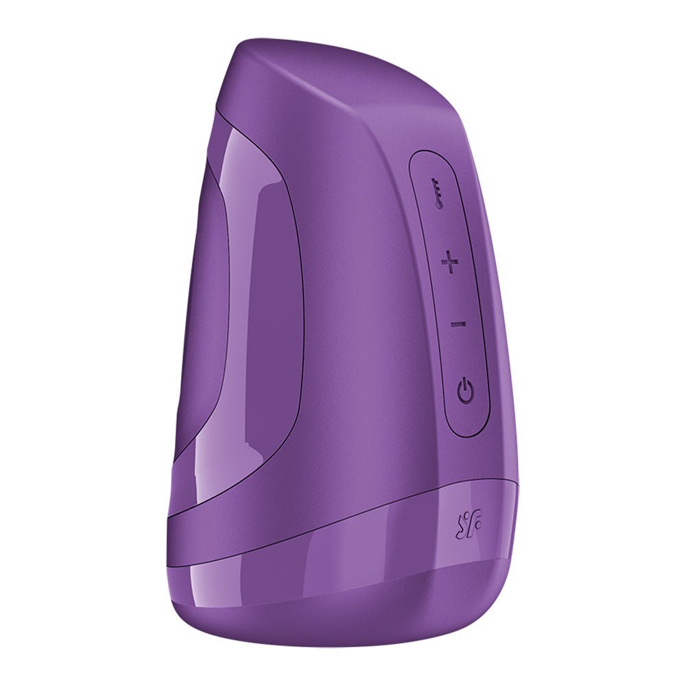 Satisfyer Men Heat Vibration Battery Series Vibrating Masturbator - MASTURBATORS - PREMIUM