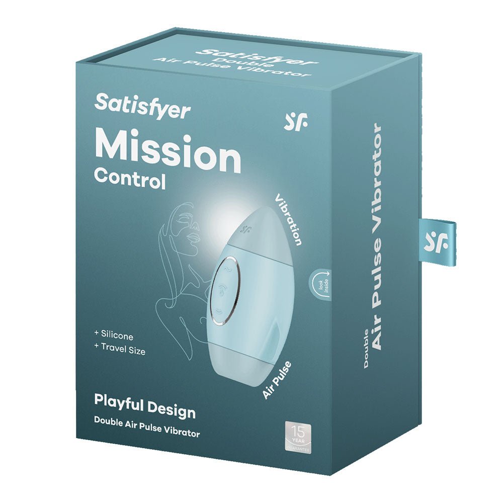 Satisfyer Mission Control - Blue - AIR PULSATION - PREMIUM