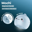 Satisfyer Mochi - Frost Blue Air Pulse Stimulator - AIR PULSATION - PREMIUM