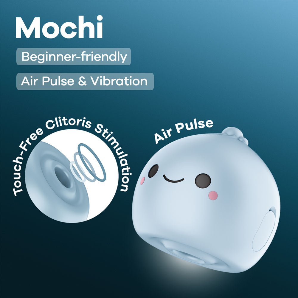 Satisfyer Mochi - Frost Blue Air Pulse Stimulator - AIR PULSATION - PREMIUM