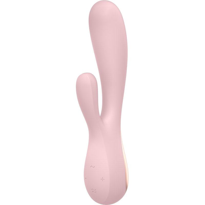 Satisfyer Mono Flex Dual Motor Connect App Vibrator Mauve - Naughty by Nature Adult Store