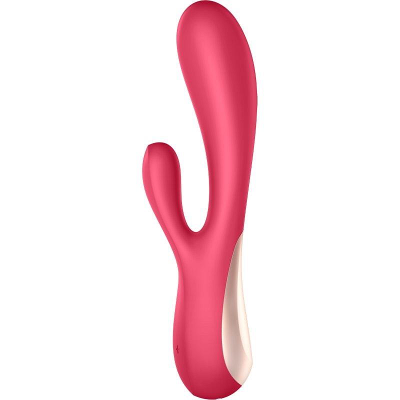 Satisfyer Mono Flex Dual Motor Connect App Vibrator Red - Naughty by Nature Adult Store