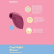 Satisfyer One Night Stand - Touch - Free Clitoral Stimulator - AIR PULSATION - PREMIUM