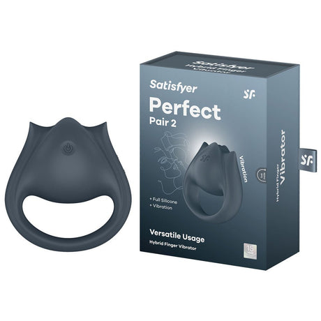 Satisfyer Perfect Pair 2 - Vibrating Couples Ring - COCK RINGS - PREMIUM