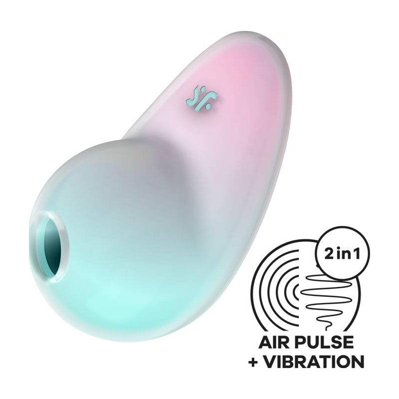 Satisfyer Pixie Dust Mint/Pink - Adult Toys