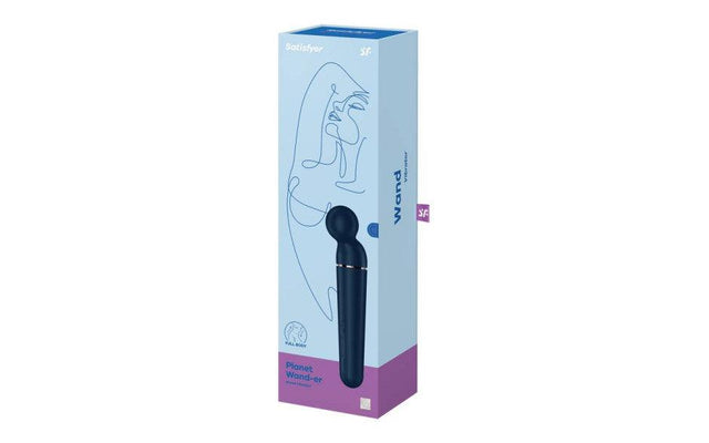 Satisfyer Planet Wand - er Black - Adult Toys