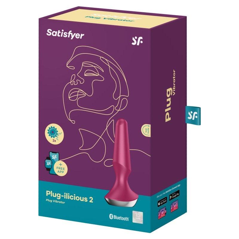 Satisfyer Plug-ilicious 2 Berry - Naughty by Nature Adult Store