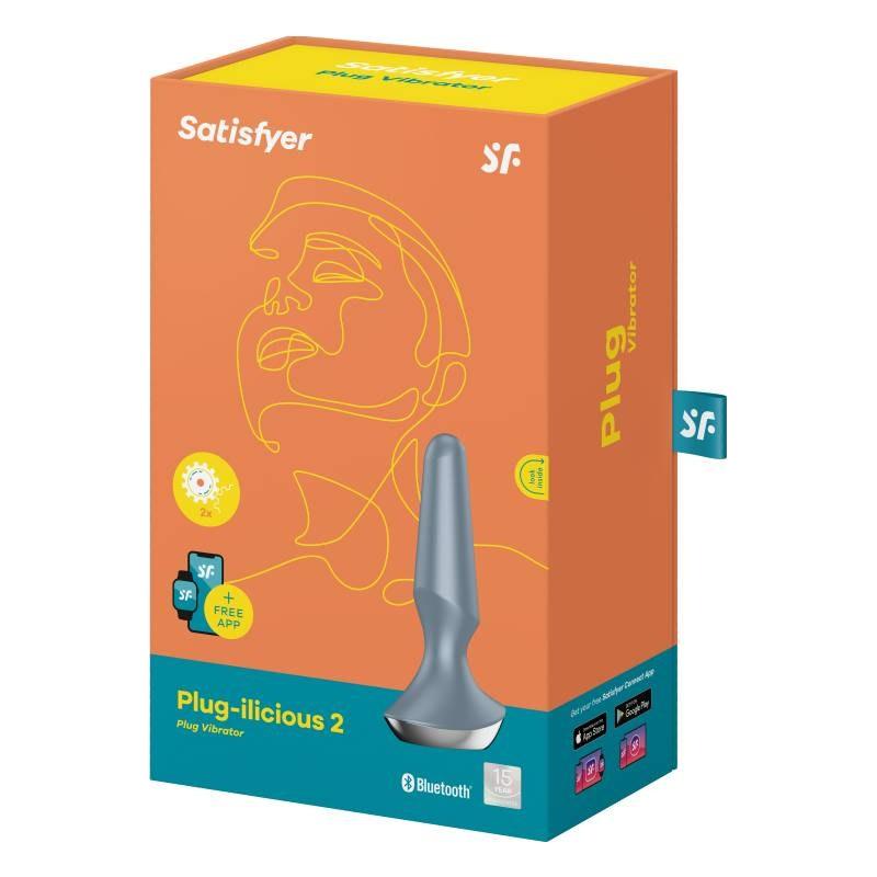 Satisfyer Plug - ilicious 2 Ice Blue - Adult Toys