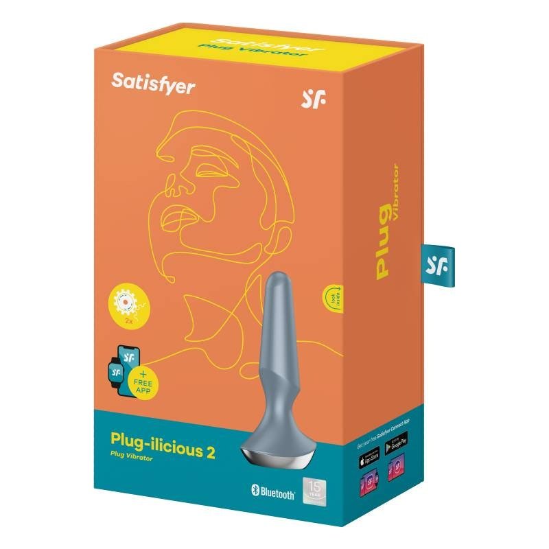 Satisfyer Plug - ilicious 2 Ice Blue - Adult Toys