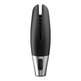 Satisfyer Power Masturbator Black Silver - Naughty by Nature Adult Store