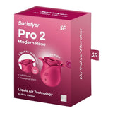 Satisfyer Pro 2 Modern Blossom Air Wave Clitoral Stimulator - Adult Toys
