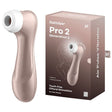 Satisfyer Pro 2 - Rose Gold - Touch - Free USB - Rechargeable Clitoral Stimulator - AIR PULSATION - PREMIUM