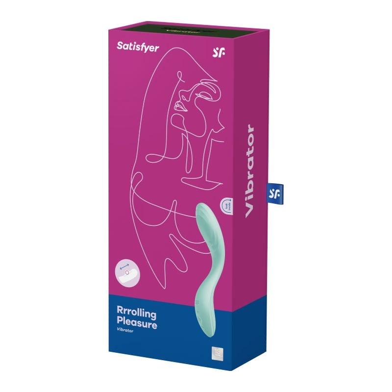 Satisfyer Rrrolling Pleasure G - Spot Vibrator Light Green - Adult Toys