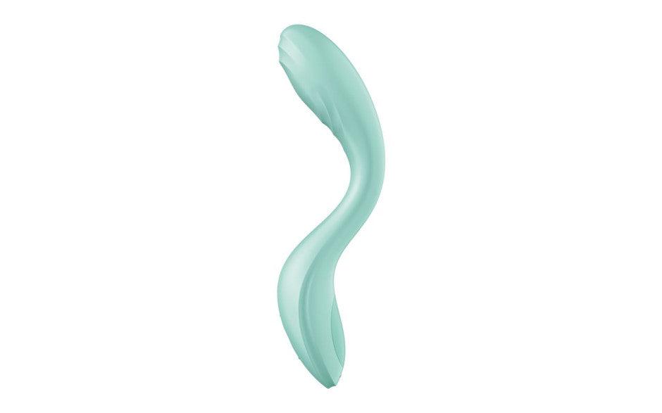 Satisfyer Rrrolling Pleasure G-Spot Vibrator Light Green - Naughty by Nature Adult Store