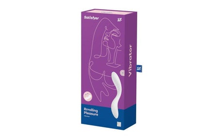 Satisfyer Rrrolling Pleasure G - Spot Vibrator White - Adult Toys