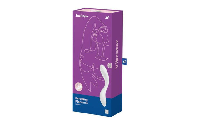 Satisfyer Rrrolling Pleasure G - Spot Vibrator White - Adult Toys