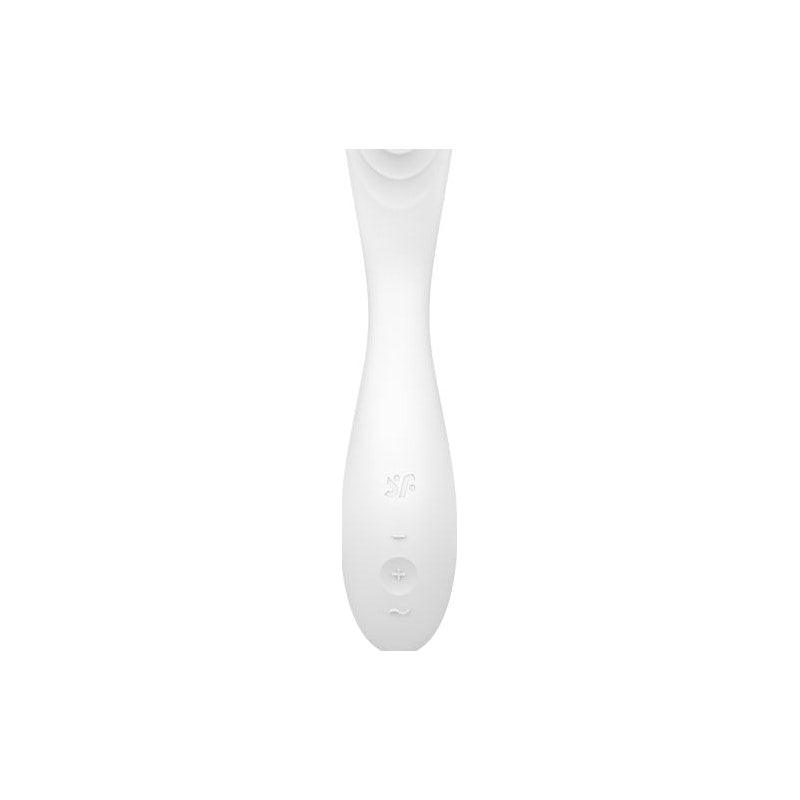 Satisfyer Rrrolling Pleasure G-Spot Vibrator White - Naughty by Nature Adult Store