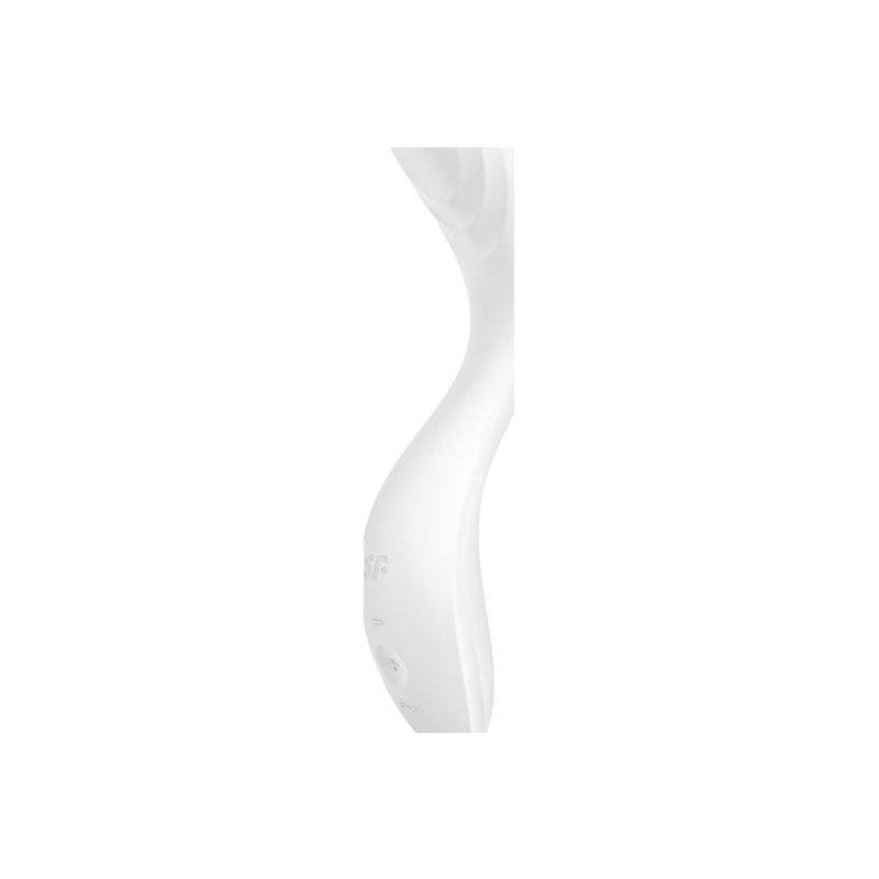 Satisfyer Rrrolling Pleasure G-Spot Vibrator White - Naughty by Nature Adult Store