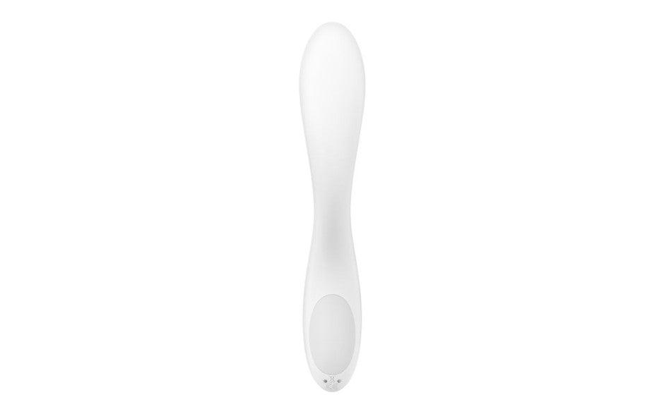 Satisfyer Rrrolling Pleasure G-Spot Vibrator White - Naughty by Nature Adult Store