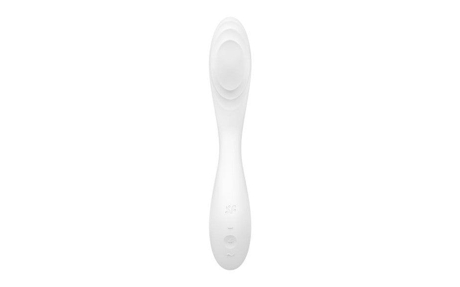 Satisfyer Rrrolling Pleasure G-Spot Vibrator White - Naughty by Nature Adult Store