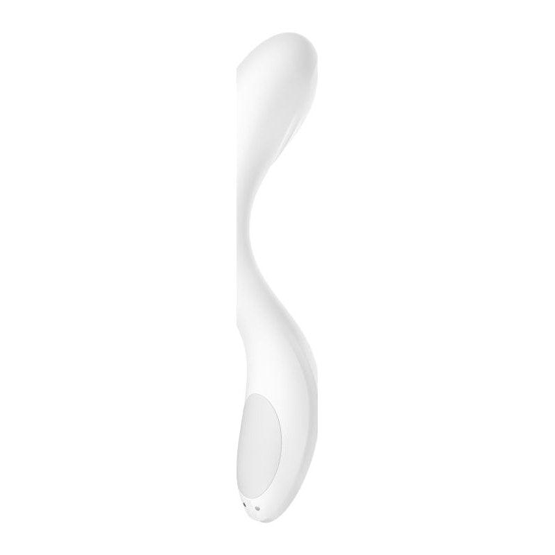 Satisfyer Rrrolling Pleasure G-Spot Vibrator White - Naughty by Nature Adult Store