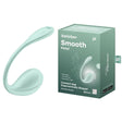 Satisfyer Smooth Petal - Mint - Mint USB Rechargeable Wearable Stimulator with App Control - STIMULATORS - PREMIUM