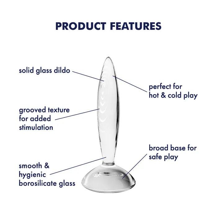 Satisfyer Sparkling Crystal - GLASS TOYS - PREMIUM