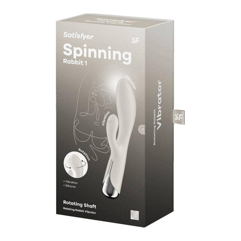 Satisfyer Spinning Rabbit 1 Beige - Naughty by Nature Adult Store