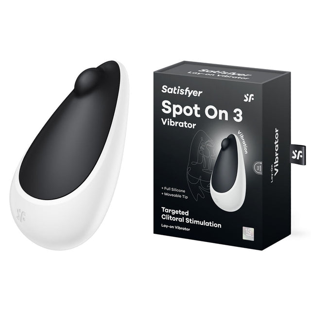 Satisfyer Spot On 3 - Black USB Rechargeable Stimulator - STIMULATORS - PREMIUM