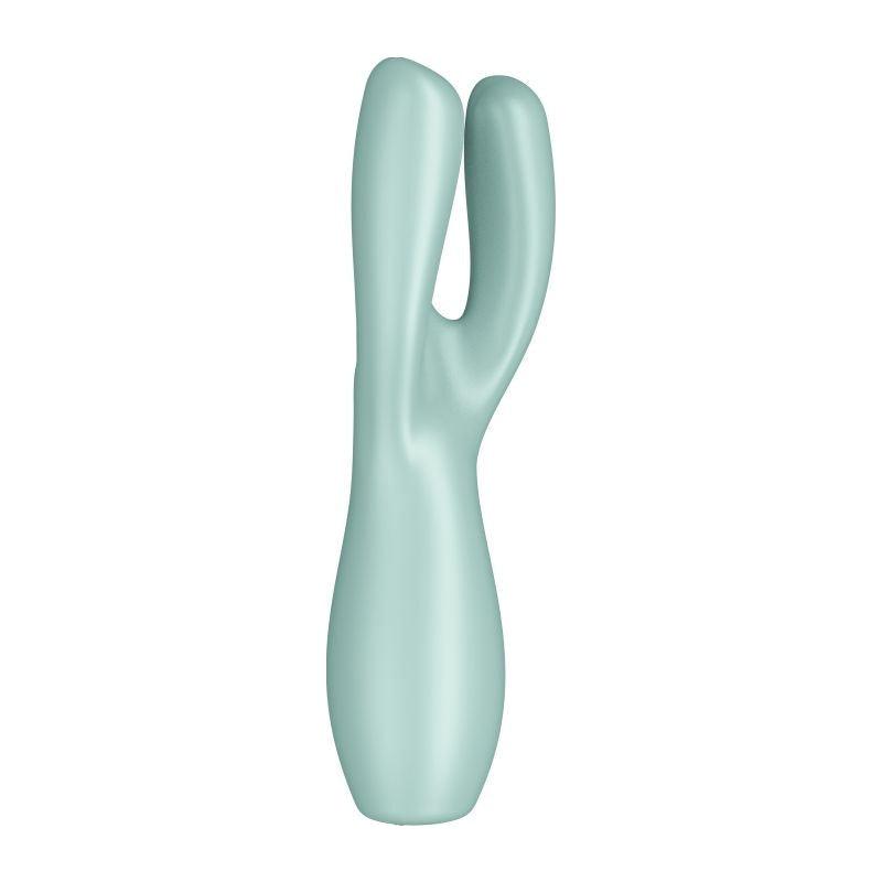 Satisfyer Threesome 3 Layon Vibrator Mint - Adult Toys