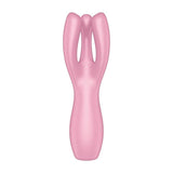 Satisfyer Threesome 3 Layon Vibrator Pink - Naughty by Nature Adult Store