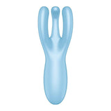 Satisfyer Threesome 4 Connect App Layon Vibrator Blue - Naughty by Nature Adult Store