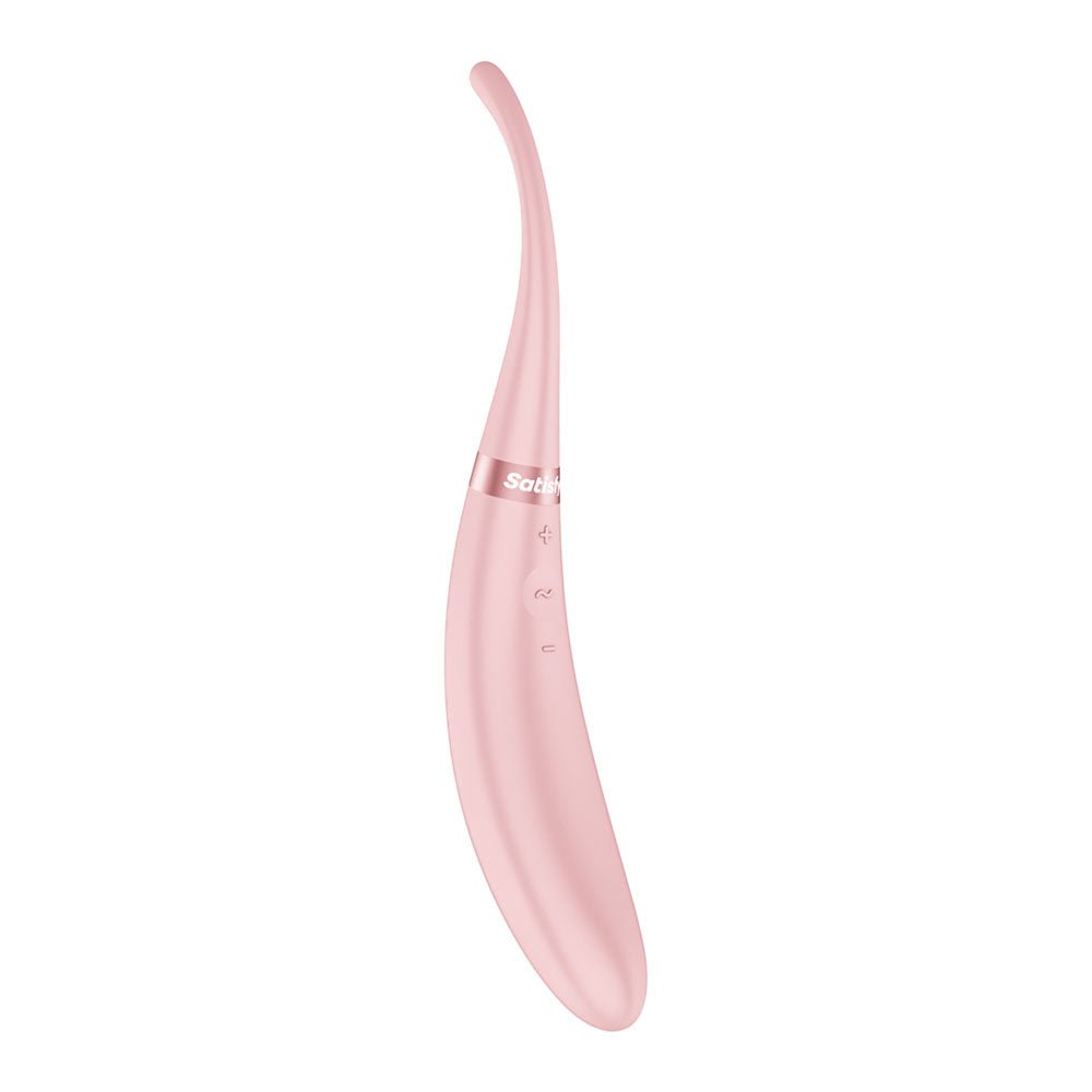 Satisfyer Tip Tease Rose - Vibrator with Twirling Tip - VIBRATORS - PREMIUM