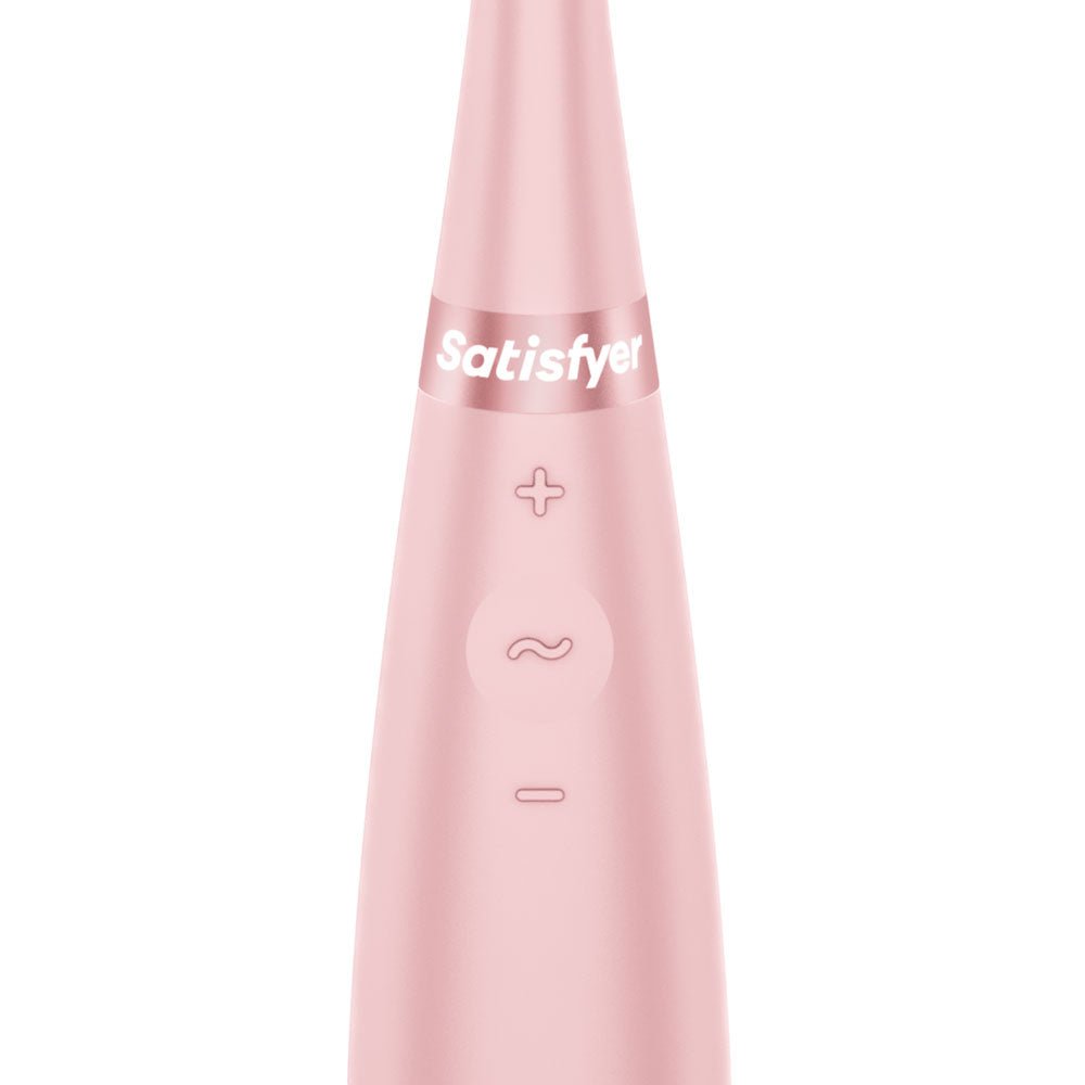 Satisfyer Tip Tease Rose - Vibrator with Twirling Tip - VIBRATORS - PREMIUM