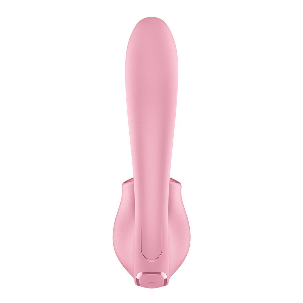 Satisfyer Tongue Genius - Pink Vibrator with Flicking Clit Stimulator - VIBRATORS - PREMIUM