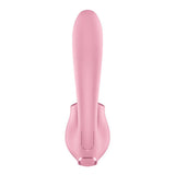 Satisfyer Tongue Genius - Pink Vibrator with Flicking Clit Stimulator - VIBRATORS - PREMIUM