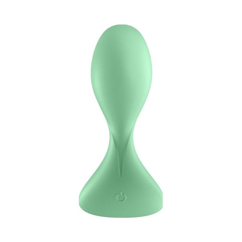 Satisfyer Trendsetter Connect App Vibrating Anal Plug Light Green - Naughty by Nature Adult Store