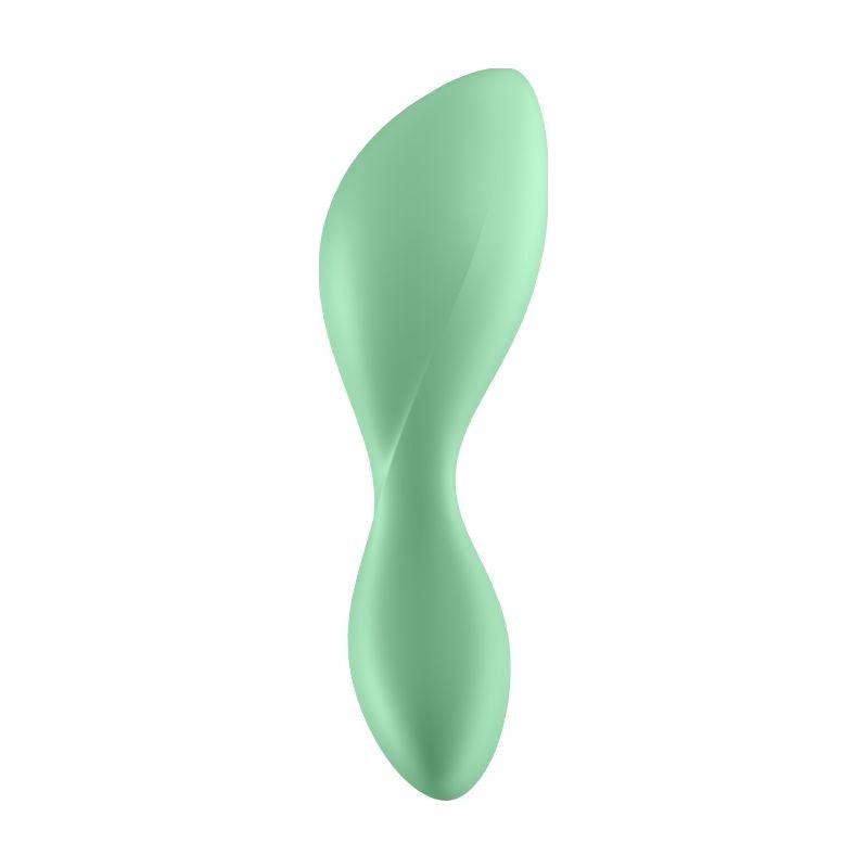 Satisfyer Trendsetter Connect App Vibrating Anal Plug Light Green - Naughty by Nature Adult Store