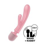 Satisfyer Triple Lover Pink - Adult Toys
