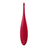 Satisfyer Twirling Fun Tip Stimulator Poppy Red - Naughty by Nature Adult Store