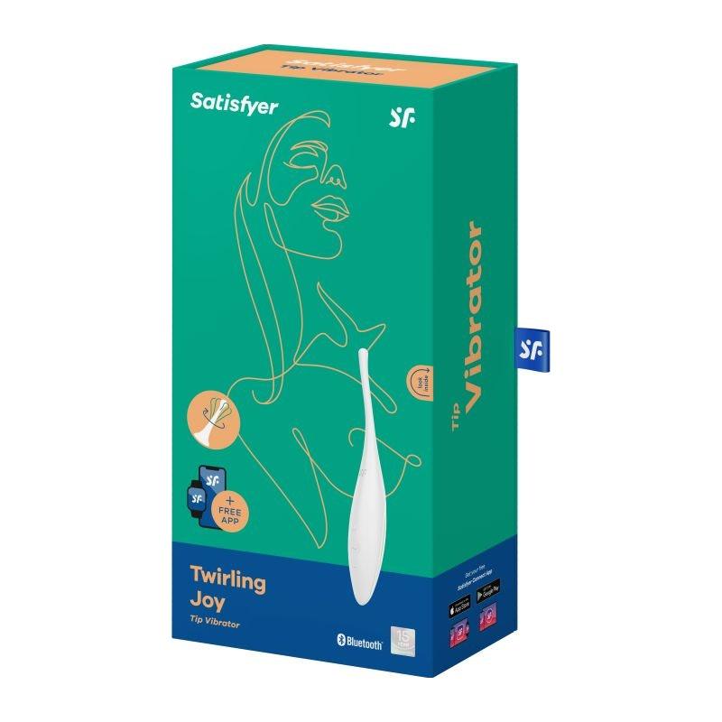 Satisfyer Twirling Joy Tip Stimulator White - Adult Toys
