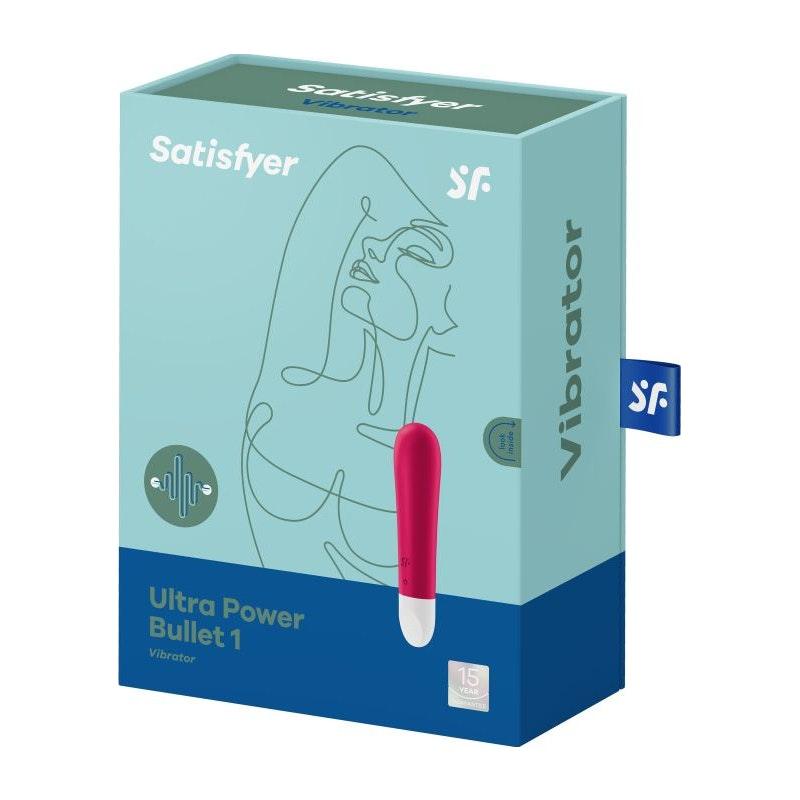 Satisfyer Ultra Power Bullet 1 – Waterproof Rechargeable Vibrator - Adult Toys